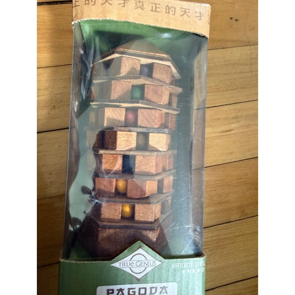 Project Genius‎ Chinese Pagoda puzzle in box